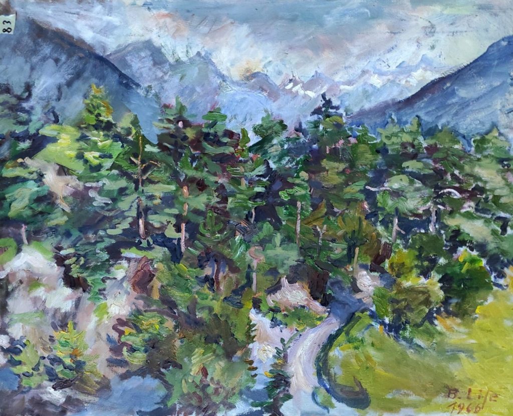 Landschaft - Ölgemälde -Künstlerin Barbara Lise: Elisabeth Schab