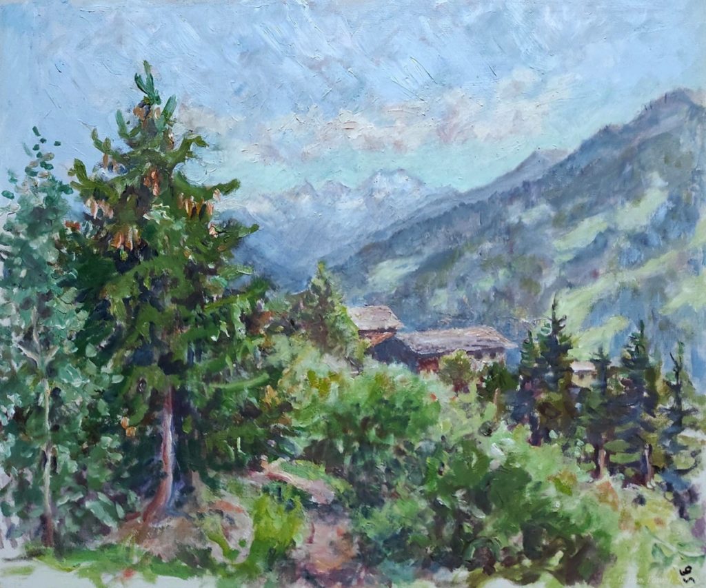 Landschaft - Ölgemälde -Künstlerin Barbara Lise: Elisabeth Schab