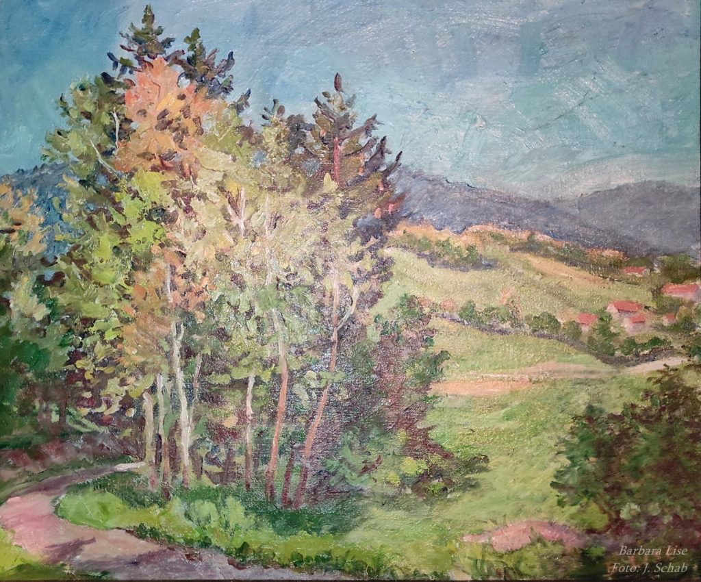 Landschaft - Ölgemälde -Künstlerin Barbara Lise: Elisabeth Schab