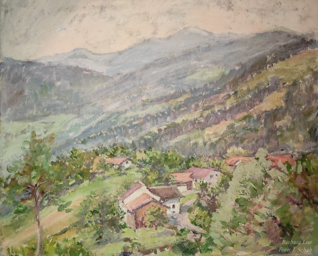 Landschaft - Ölgemälde -Künstlerin Barbara Lise: Elisabeth Schab