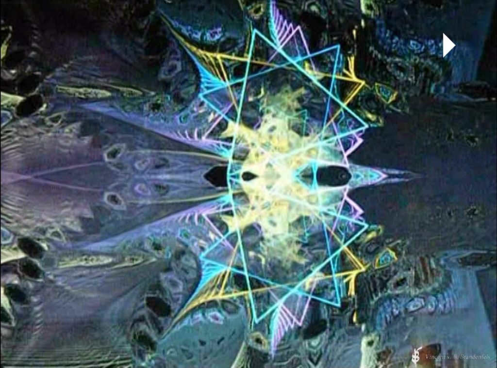 Videos – Screenshots von Cybernetic Loops – Visionismus -  Vincent von Brandenfels: Vincent Schab, 2000er Jahre
