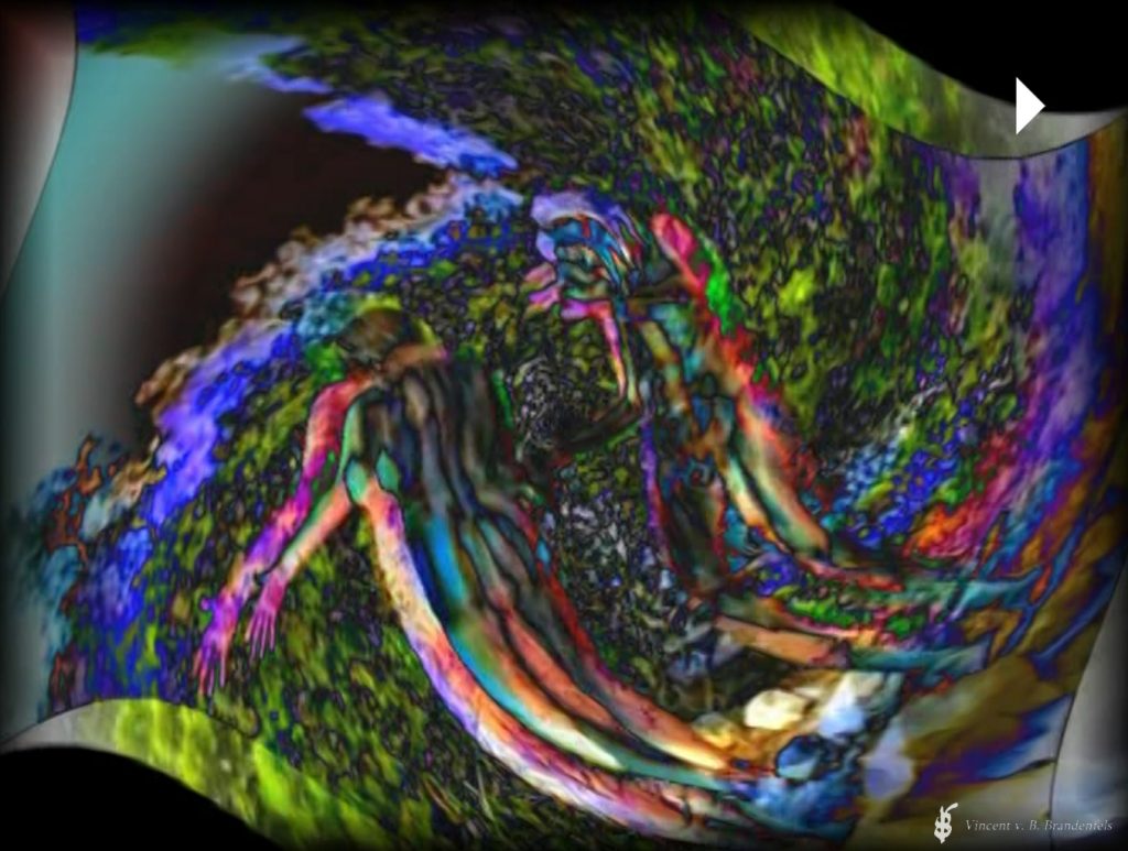 Videos – Screenshots von Cybernetic Loops – Visionismus -  Vincent von Brandenfels: Vincent Schab, 2000er Jahre